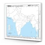 Big - 100 india political outline map for school