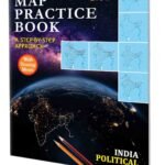 India political - map practice book
