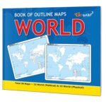 Book of outline maps world