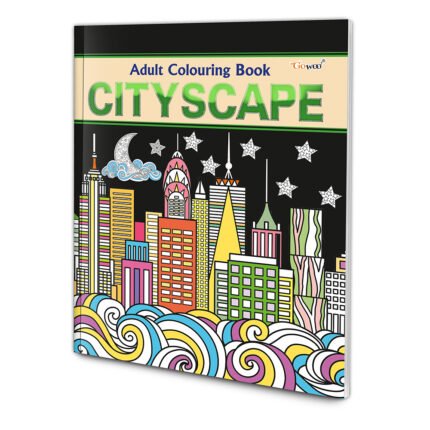 Cityscape - Adult Colouring Book