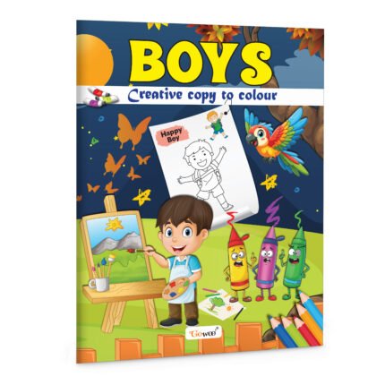 Creative Copy to colour Boys