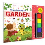 GARDEN -Fingerpainting and Colouring Art