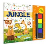 JUNGLE - Fingerpainting and Colouring Art