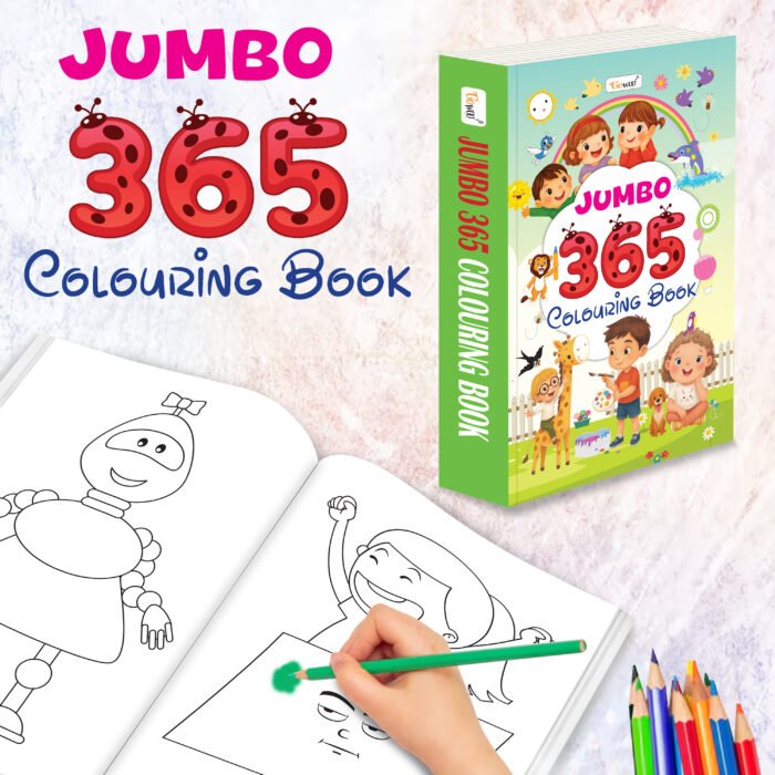 JUMBO - 365 Colouring Book - Image 2
