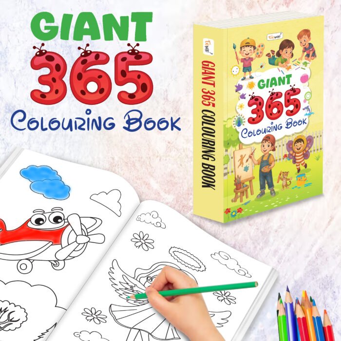 GIANT - 365 Colouring Book - Image 2