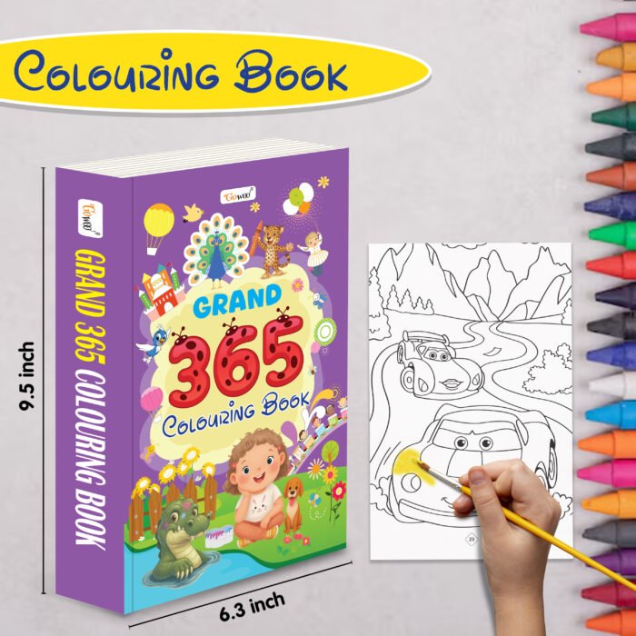 GRAND - 365 Colouring Book - Image 4