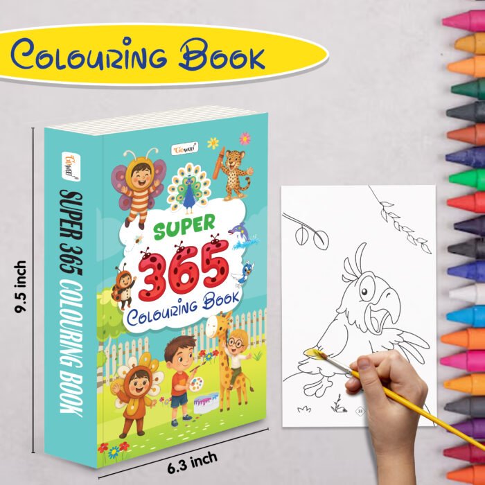 SUPER - 365 Colouring Book - Image 4