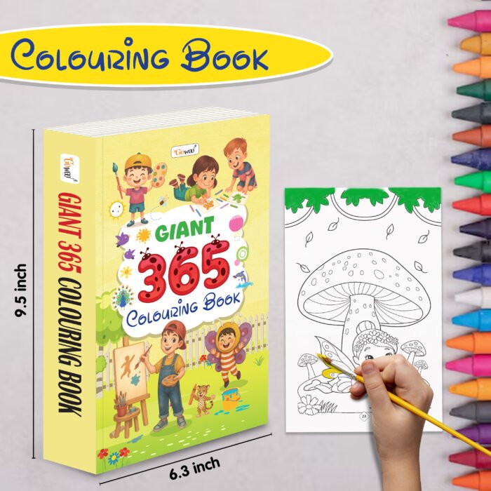 GIANT - 365 Colouring Book - Image 4