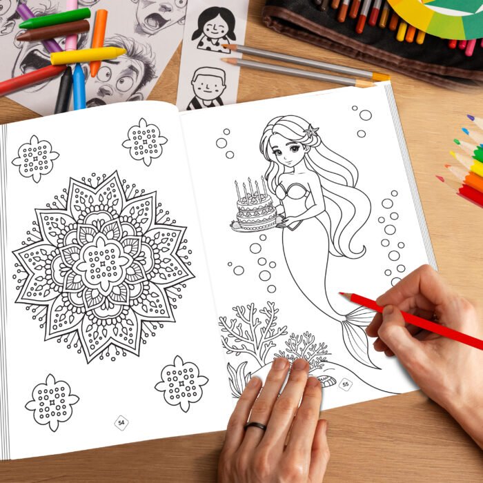 GIANT - 365 Colouring Book - Image 5