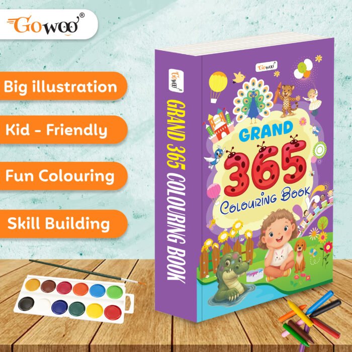 GRAND - 365 Colouring Book - Image 6