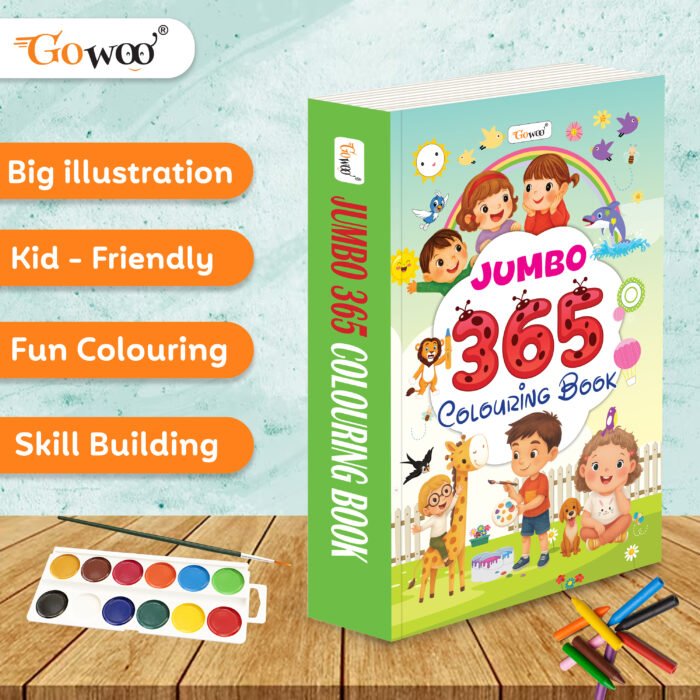 JUMBO - 365 Colouring Book - Image 6